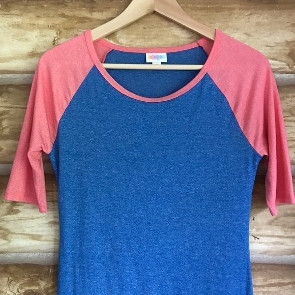 𝅺LuLaRoe Julia super soft knit raglan sleeve dress size XS - Picture 3 of 9